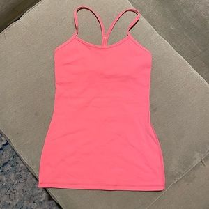 Lululemon Power Y Tank in Pink
